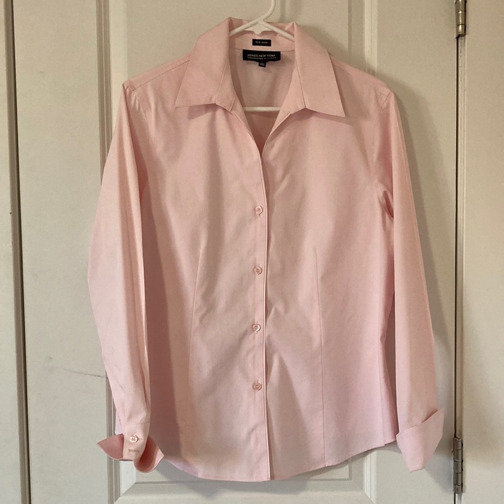 Jones New York Pink Dress Shirt
